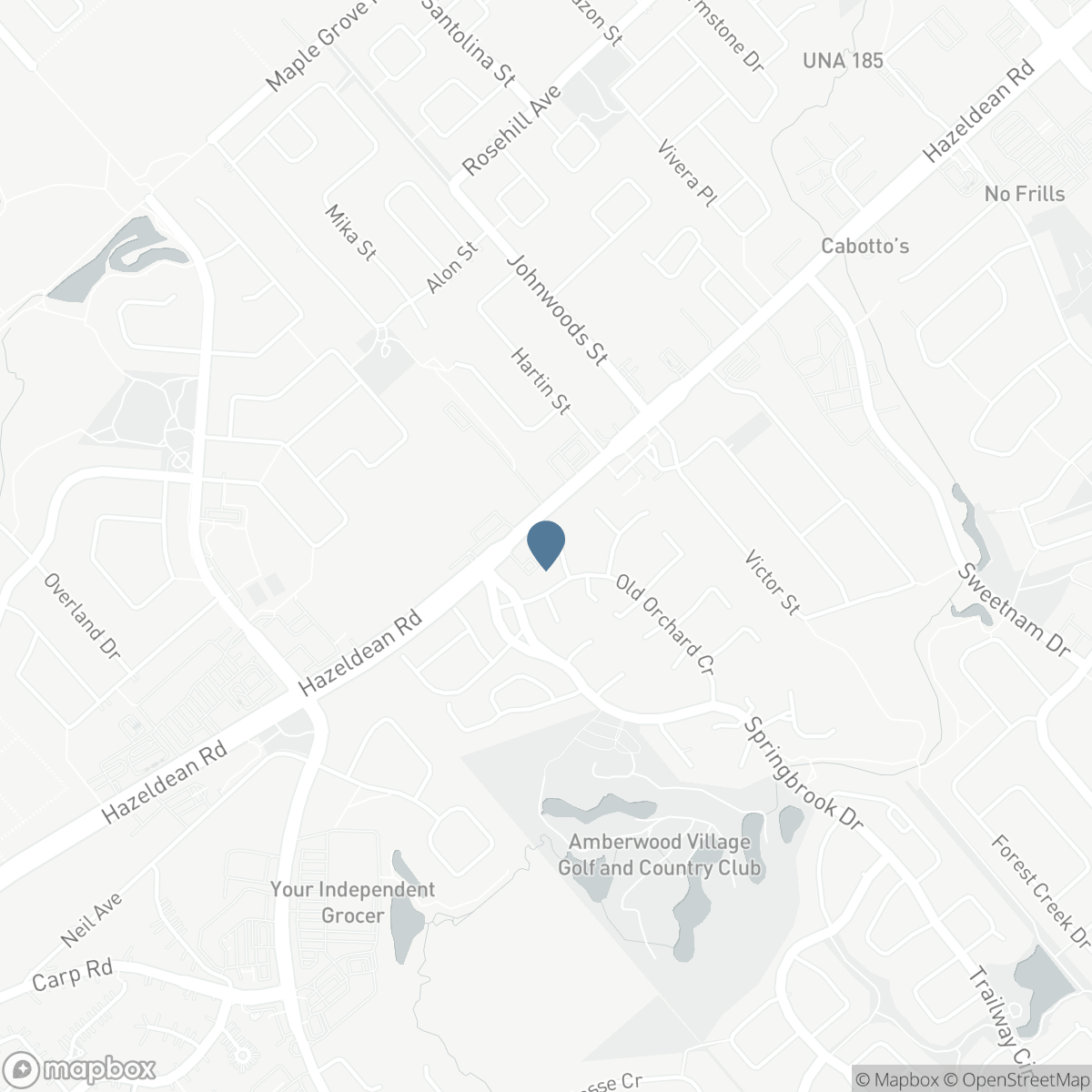 12 OYSTER BAY COURT, Ottawa, Ontario K2S 1H3